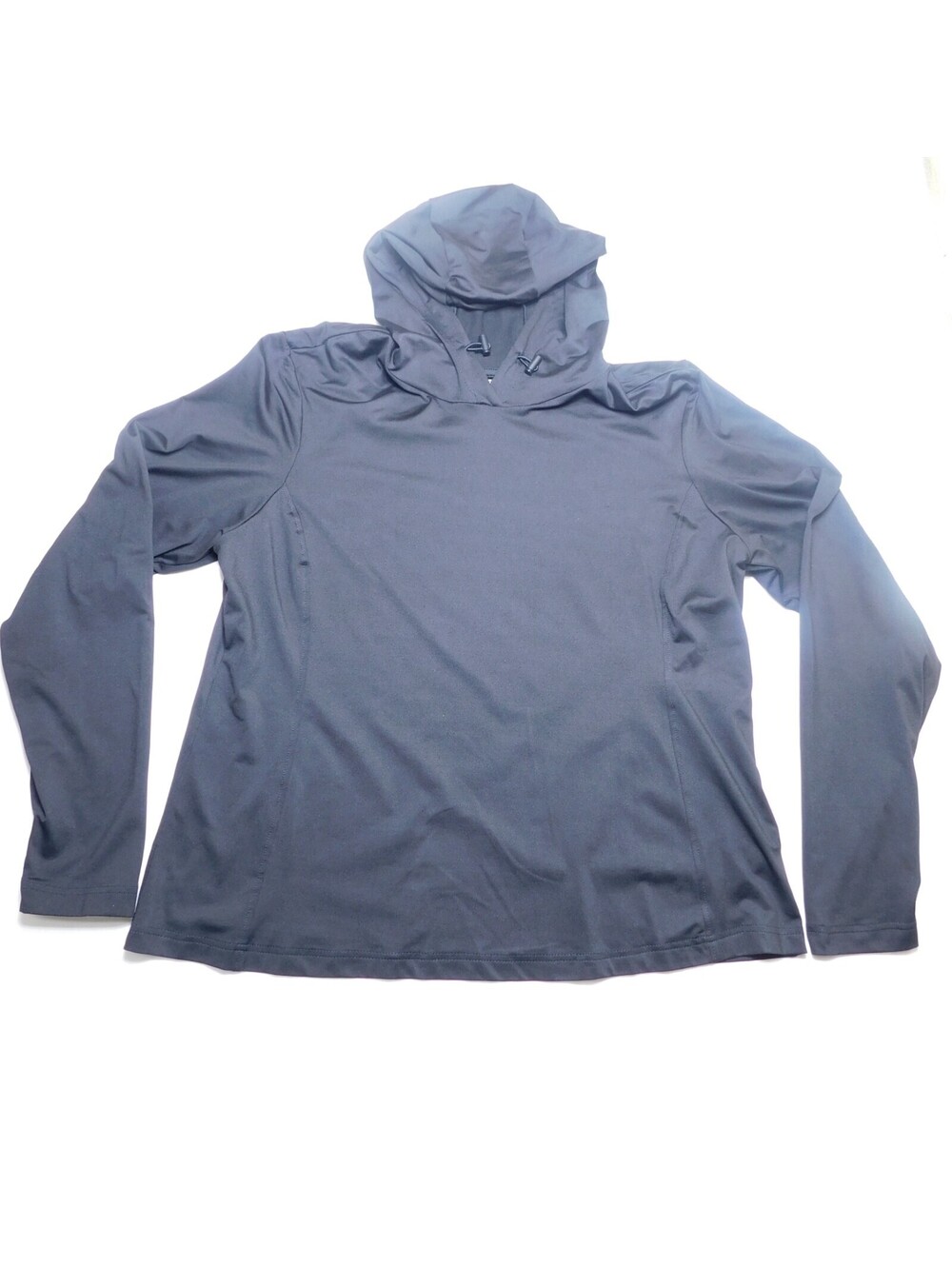 Avia Women's XXL (20) Black Hooded Performance Sweatshirt Activewear Hoodie